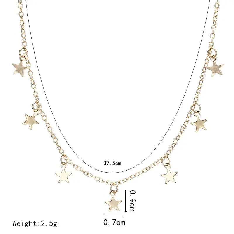 Necklace for Women 2024 Fashion Collar Chain Necklaces