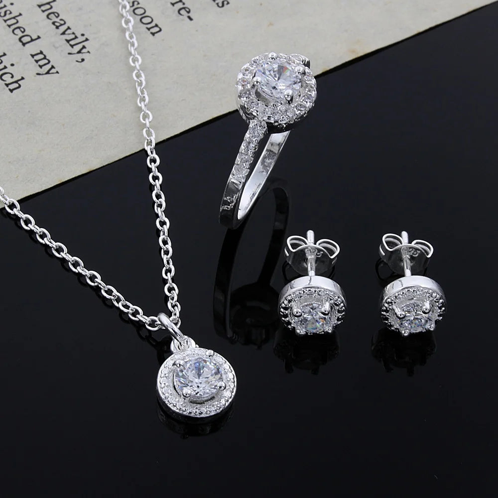 necklace earring ring jewellery Set