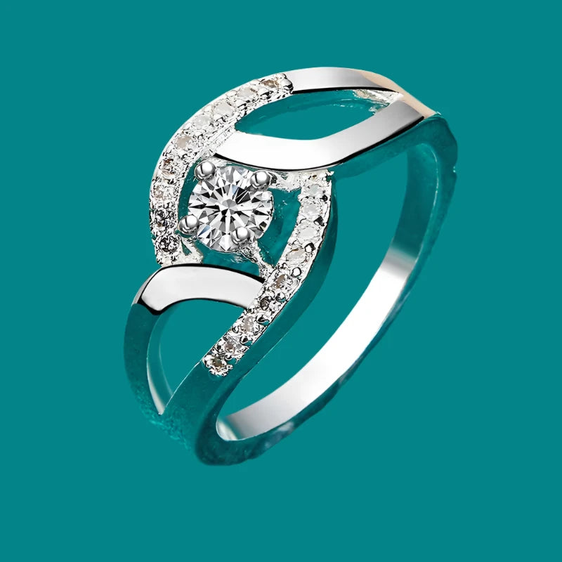 Ring For Women Wedding Charm Engagement Fashion Jewellery