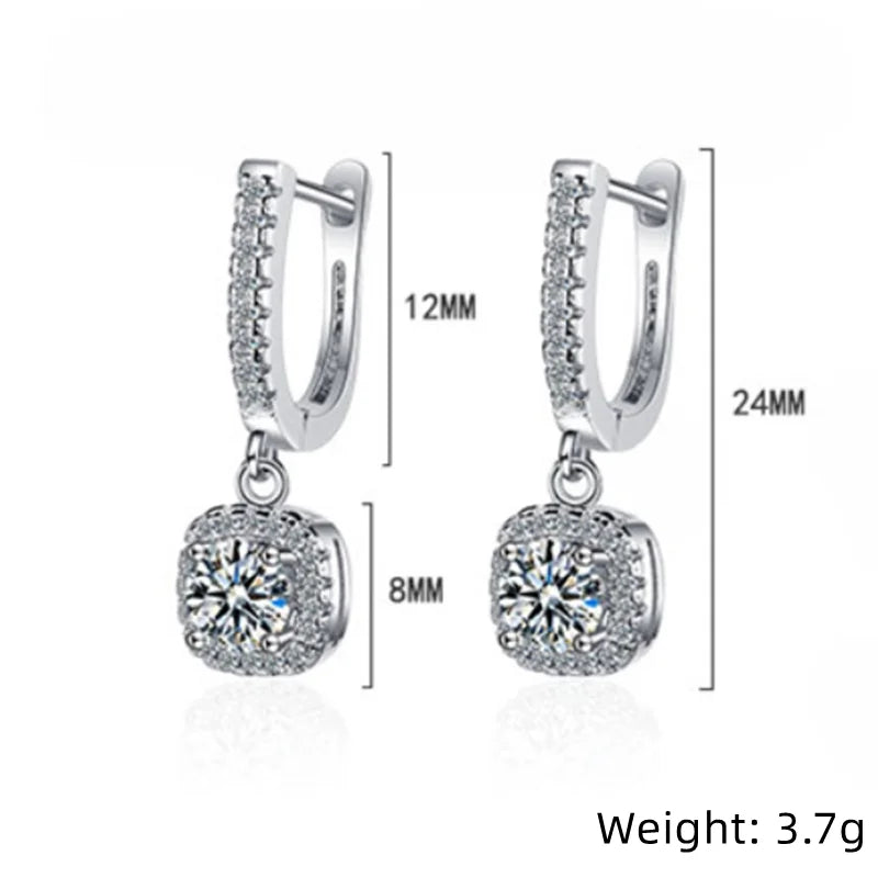 Earring for Women Lab Created Diamond