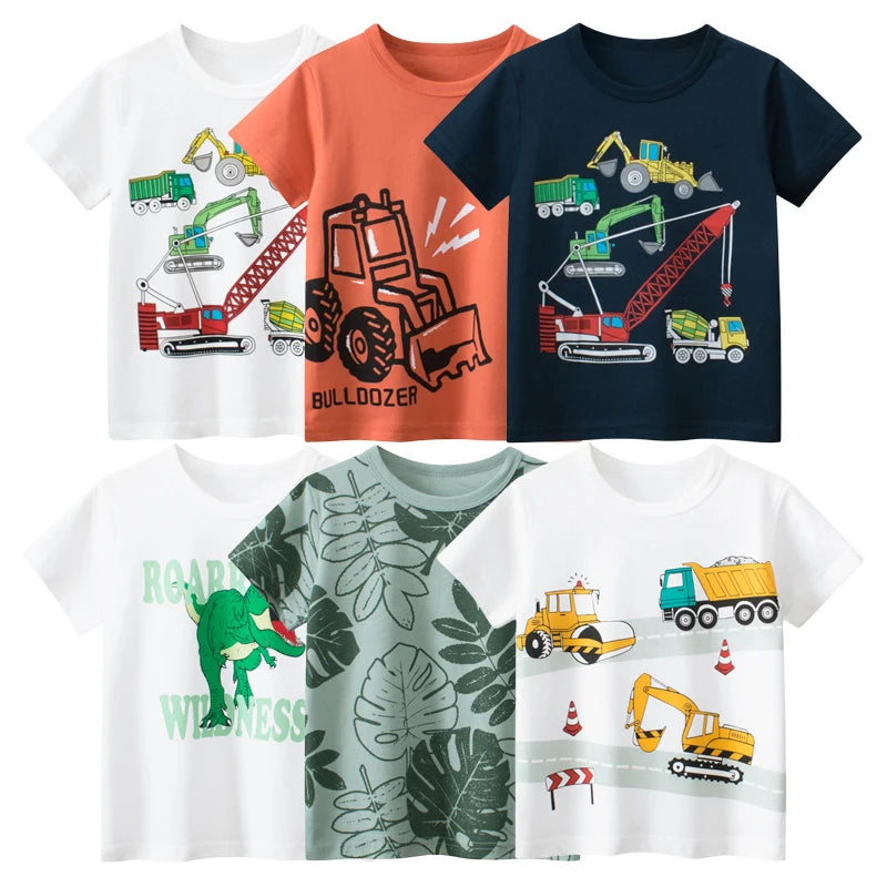 New Children's Short Sleeved T-shirts