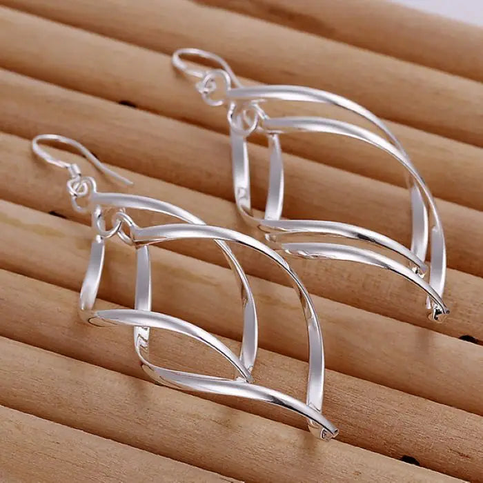 Long Earrings Hanging Drop hoop