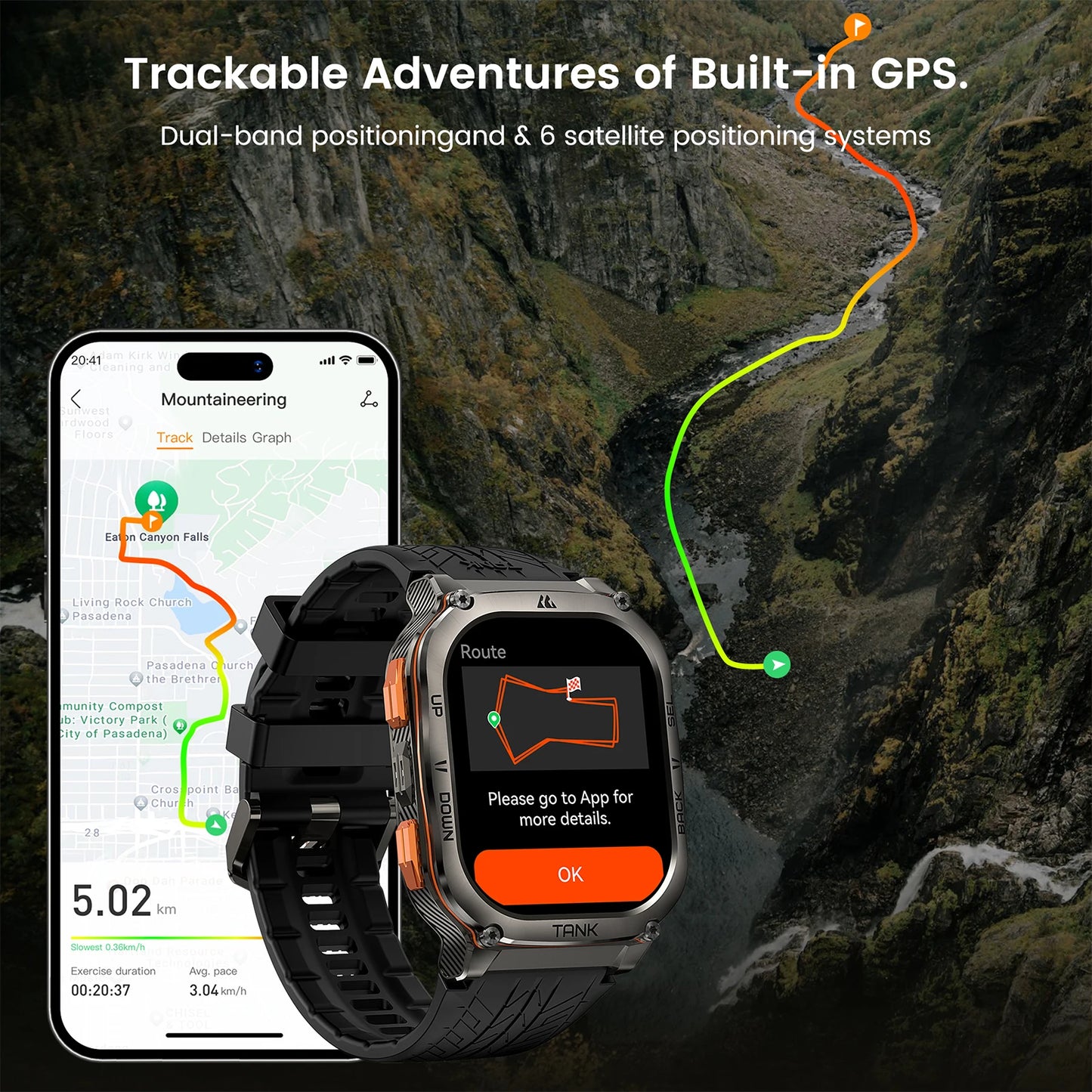 TANK M3 Ultra GPS Smartwatches For Men and Women