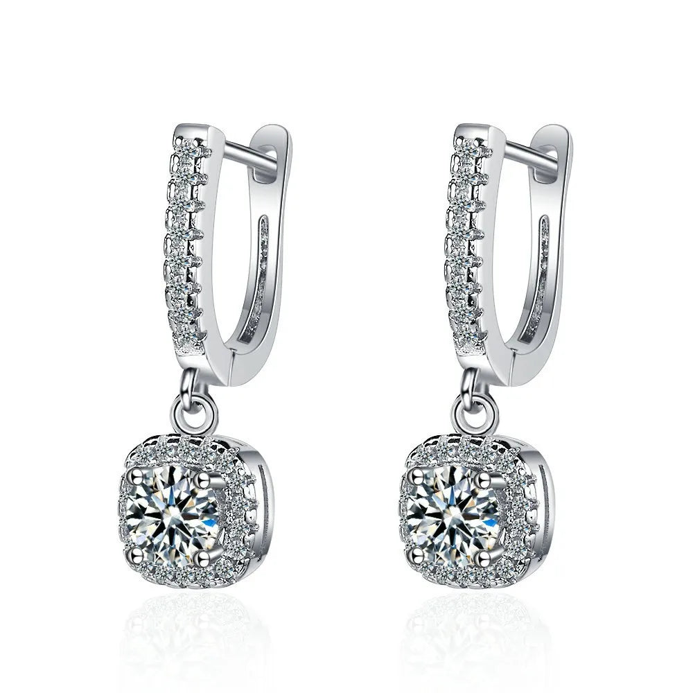 Earring for Women Lab Created Diamond